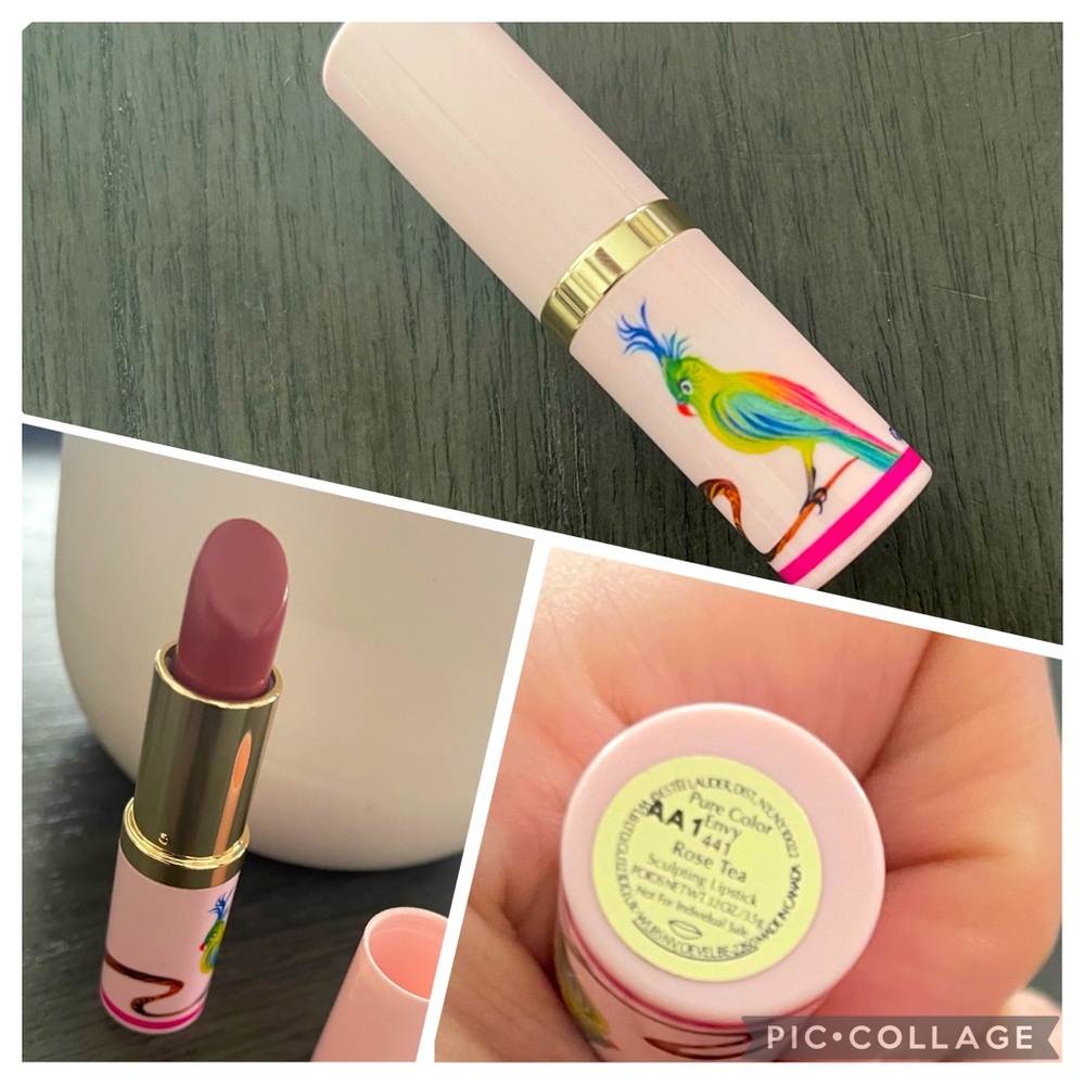 Estee Lauder Peacock Pure Color Envy Lipstick in 441 Rose Tea